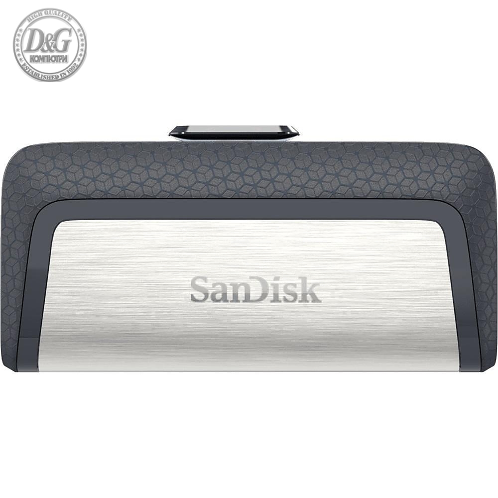 USB памет SanDisk Ultra Dual Drive, 256GB, USB 3.0, Type-C