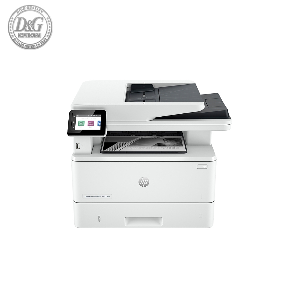 HP LaserJet Pro MFP 4102dw Printer