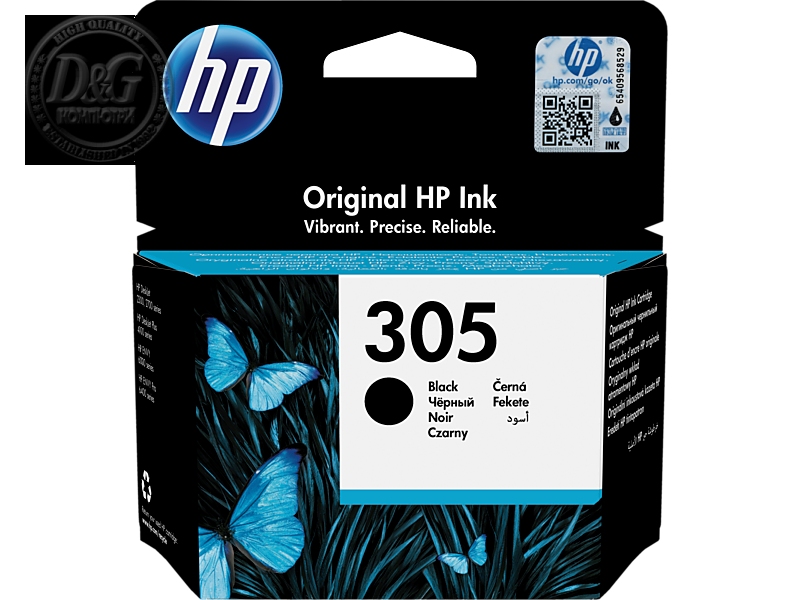 3YM61AE 305 BLACK ORIGINAL INK