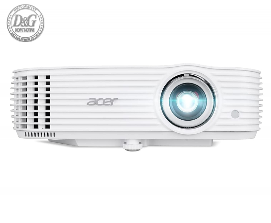 Acer Projector H6830BD, DLP, 4K2K UHD (3840 x 2160), 4000 ANSI Lm, 10 000:1, HDR Comp., Blu-Ray 3D support, Auto Keystone, AC power on, Low input lag, 2xHDMI, RS-232, Audio Out, SPDIF Audio (Optical), USB(Type A, 5V/1,5A), 1x10W, 2.88Kg, White