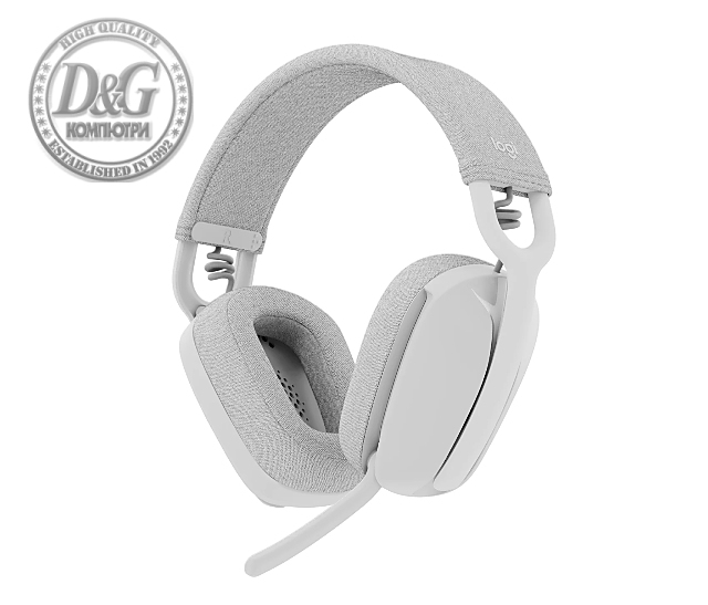 Logitech Zone Vibe 100 wireless headphones-OFF WHITE M/N:A00167-BT-N/A-WW-9004-STANDALONE