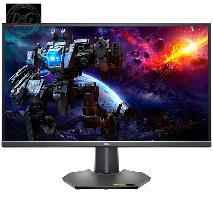 Dell Monitor LED G2723H, 27", FHD (1920x1080), 16:9 240Hz, IPS AG, ComfortView Plus, 400 cd/m2, 1000:1, 178/178, 1ms/0.5ms, 2xHDMI, DP, 5 x USB 3.2 Gen 1, Height, Pivot, Swivel, Tilt, 3Y