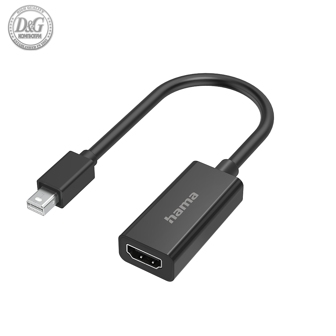 Видео адаптер Hama, Mini DisplayPort - HDMI&trade; гнездо, Ultra-HD 4K