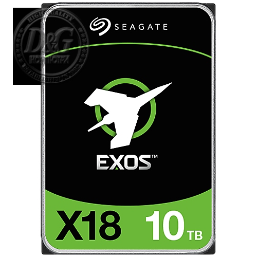 SEAGATE HDD Server Exos X18 512E/4KN (3.5'/ 10TB/ SATA 6Gb/s / 7200rpm)