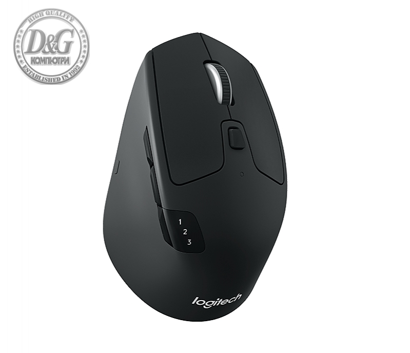 Безжична оптична мишка LOGITECH M720 Triathlon, Черен, USB