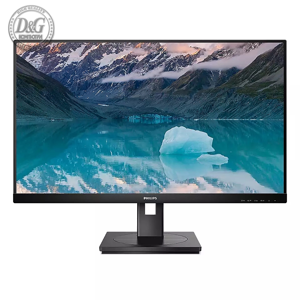 Philips 242S9JML, 23.8" VA WLED, 1920x1080@75Hz, 4ms GtG, 300cd m/2, 3000:1, DCR 50M:1, Adaptive sync, FlickerFree, Low Blue Light, 2Wx2, Tilt, Height Adjust, Pivot, Swivel, D-SUB, DVI, HDMI, DP, USB hub