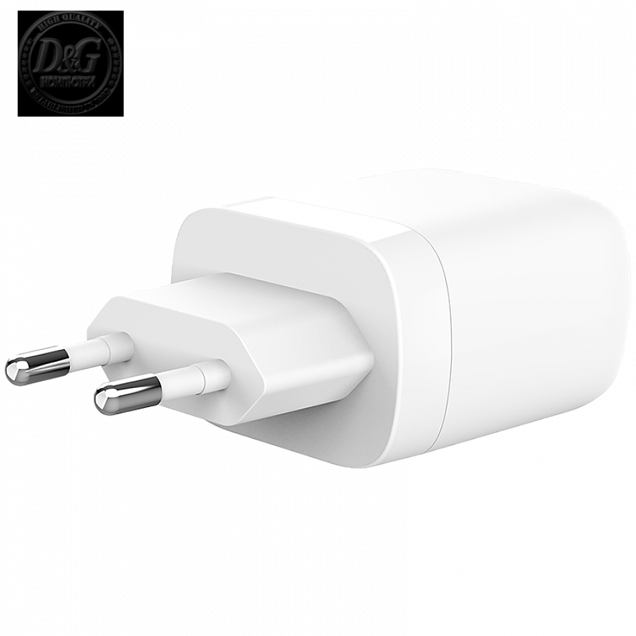 SILICON POWER Boost Charger QM25 30W, USB Type-A/Type-C, White