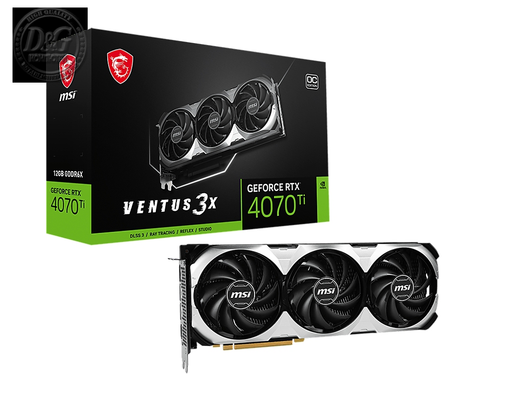 MSI RTX4070TI VENTUS 3X 12G OC