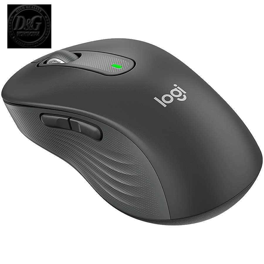 LOGITECH Signature M650 L Wireless Mouse for Business - GRAPHITE - BT  - EMEA - M650 L B2B