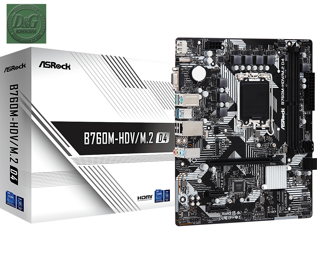 ASROCK B760M-HDV/M.2 D4