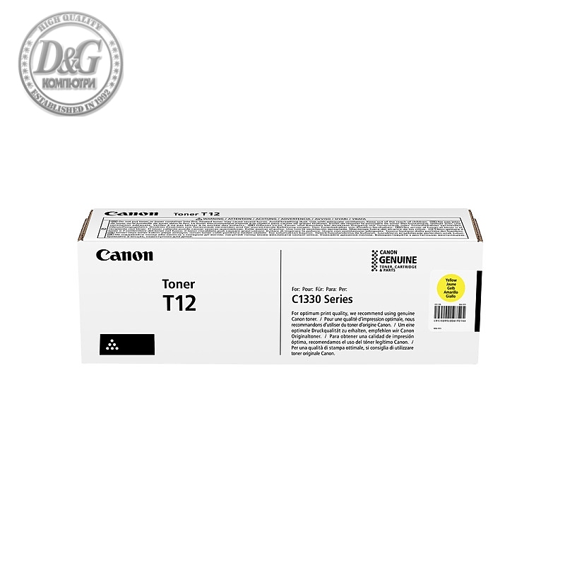 Canon Toner T12, Yellow