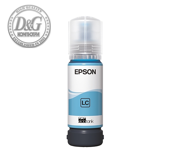 Epson 108 EcoTank Light Cyan ink bottle