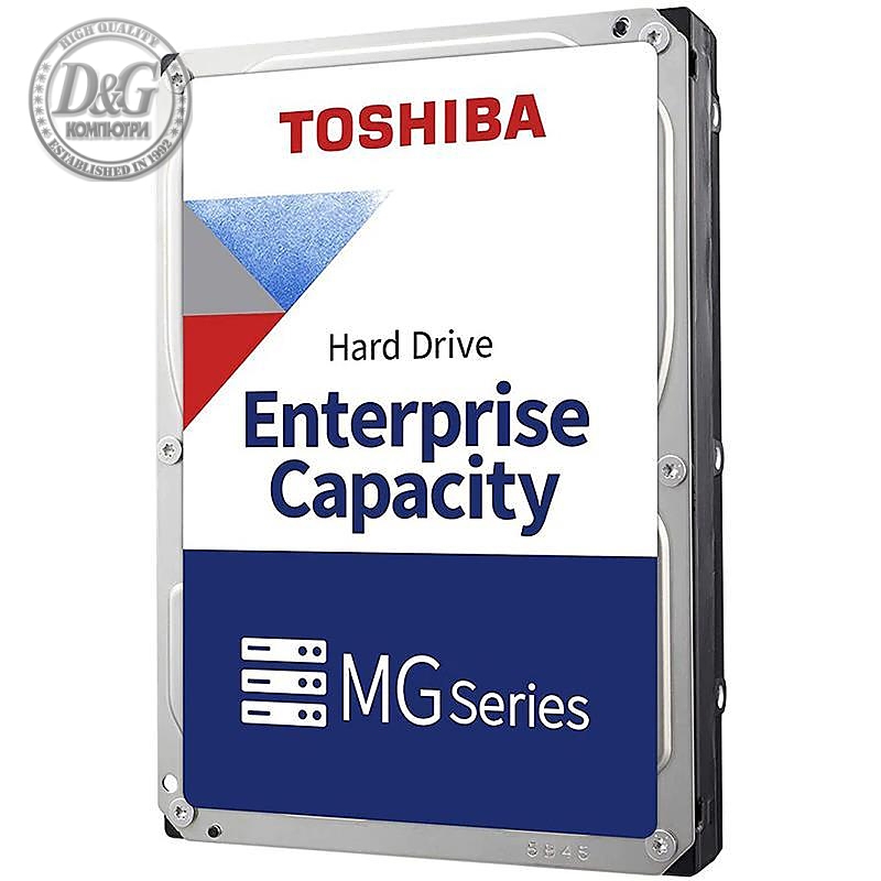 Хард диск TOSHIBA MG08ADA600E, 6TB, 7200rpm, 256MB, SATA 6 Gb/s