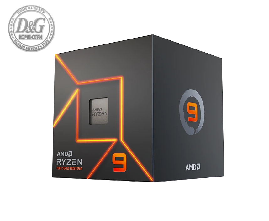 Процесор AMD RYZEN 9 7900 12-Core 3.7 GHz (5.4 GHz Turbo) 64MB/65W/AM5/BOX