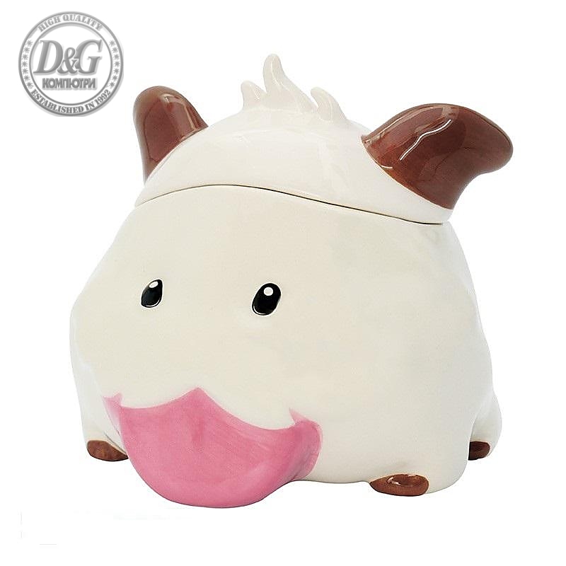 Чаша ABYSTYLE LEAGUE OF LEGENDS - Poro, 350 ml, Бял