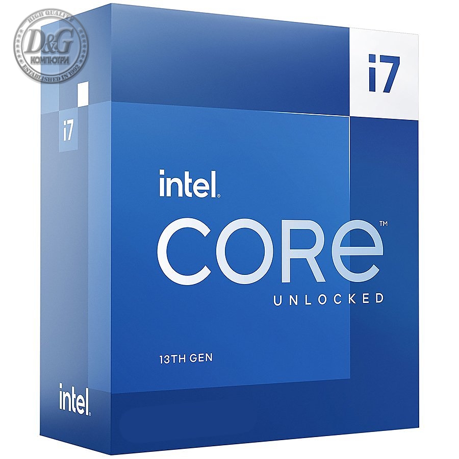 Intel CPU Desktop Core i7-13700F (2.1GHz, 30MB, LGA1700) box