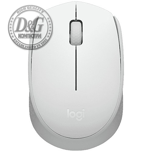 LOGITECH M171 Wireless Mouse - WHITE