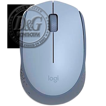 LOGITECH M171 Wireless Mouse - BLUE GREY