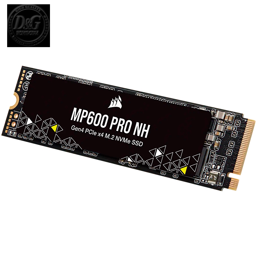 Corsair SSD 500GB MP600 PRO NH Gen4 PCIe x4 NVMe M.2 2280 TLC NAND (no heatsink)