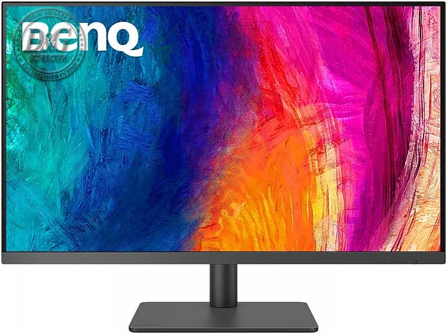 Монитор BenQ PD3205U, 31.5&quot;, HDR IPS, 3840x2160 4K, HDMI, DisplayPort, Thunderbolt 3, USB 3.1 Hub, Черен