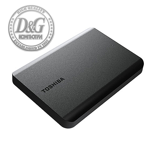 Toshiba Canvio Basics 1TB Black ( 2.5", USB 3.2 )