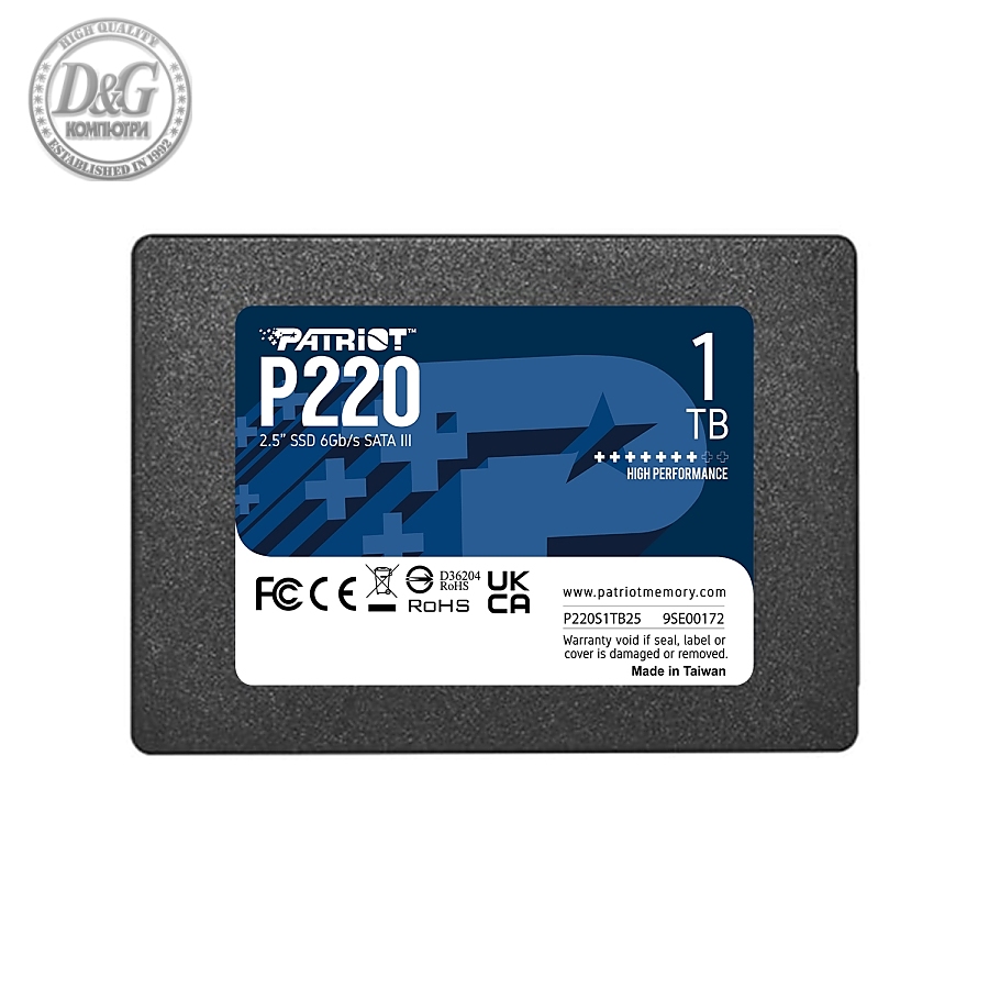 Patriot P220 1TB SATA3 2.5