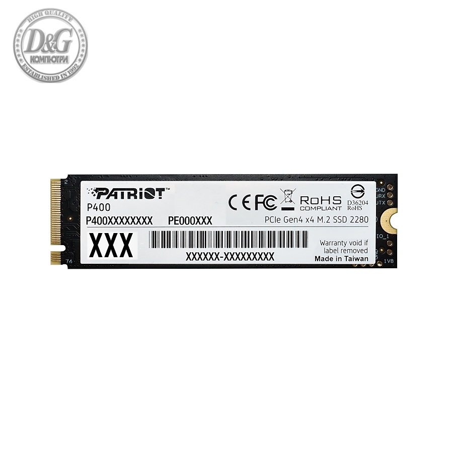 Patriot P400 2TB M.2 2280 PCIE Gen4 x4