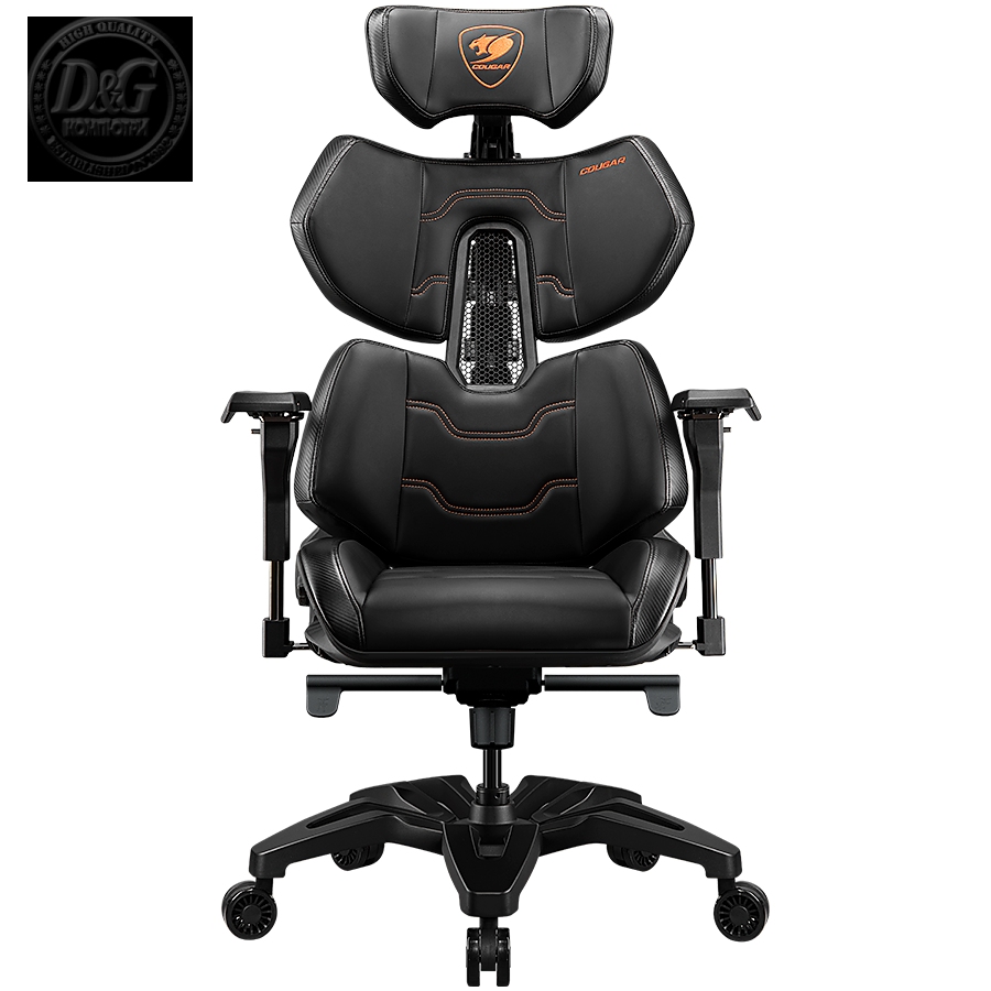 Cougar | Terminator | 3MTERNXB.0001 | Gaming chair | Black/Orange