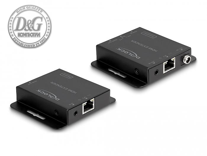 HDMI Extender (усилвател) DeLock, Усилва HDMI сигнал до 40/70 м по UTP кабел