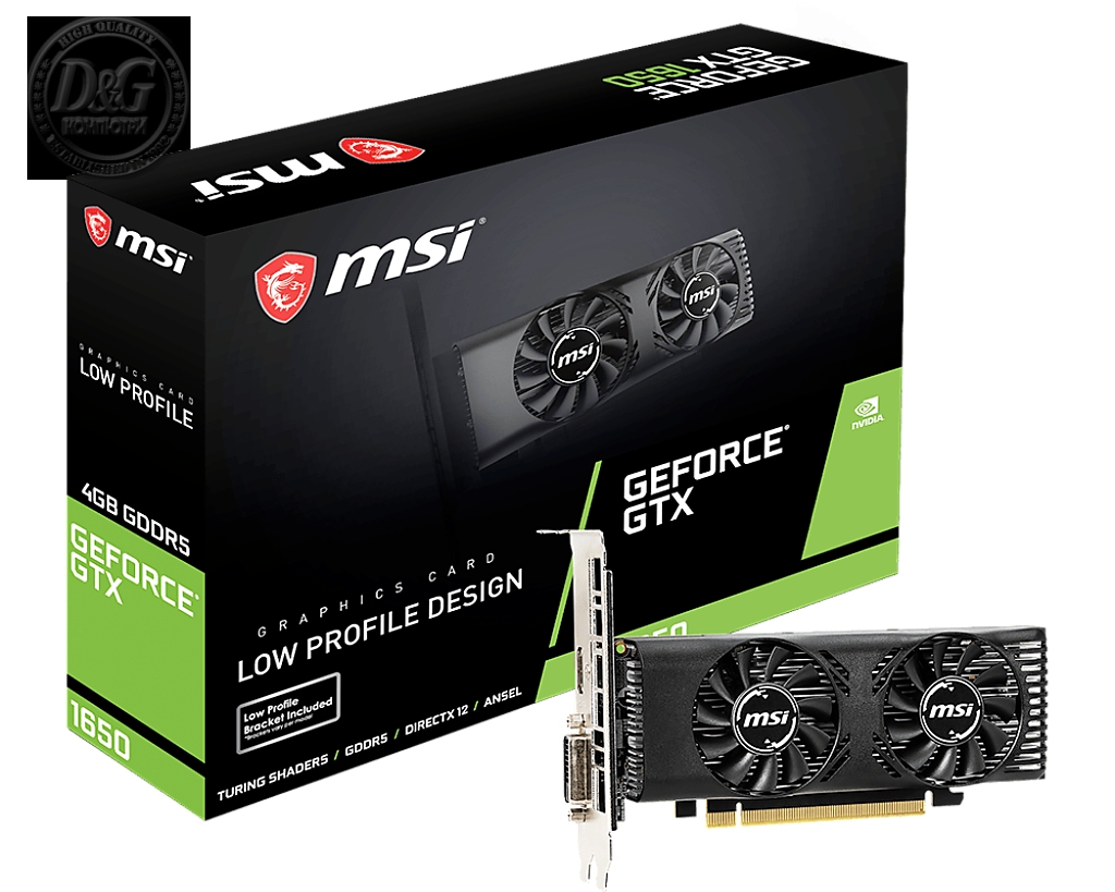 MSI GTX1650 4GT LP