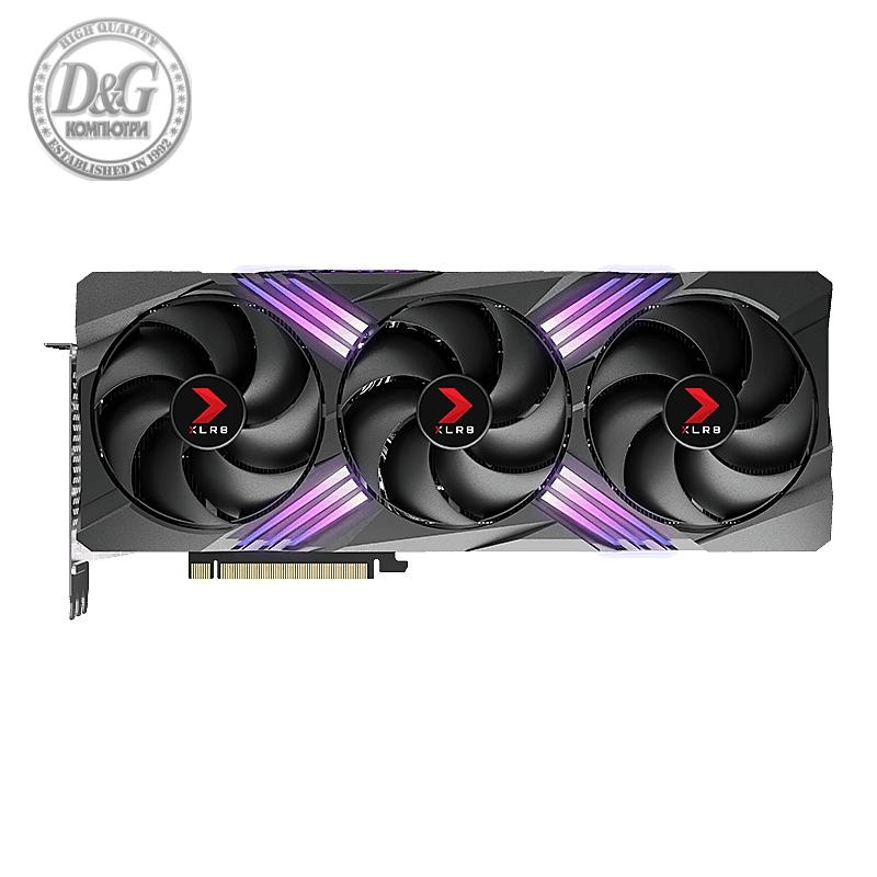 Видео карта PNY GeForce RTX 4070 TI XLR8 GAMING VERTO EPIC-X RGB OC 12GB GDDR6X