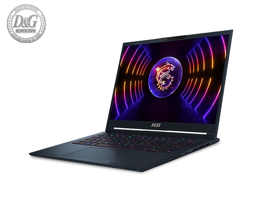 MSI Stealth 14 Studio A13VF, i7-13700H (14C/20T), 14" 16:10 QHD+(2560x1600), 240Hz, IPS, GeForce RTX 4060 8GB GDDR6, 16GB DDR5 5200MHz (8GBx2), 1TB NVMe PCIe Gen4x4 SSD, 83 key Per-Key RGB KBD, 4-Cell 72 Whr, No OS, 1.7kg. 2Y, Magnesium Aluminum Alloy Ch