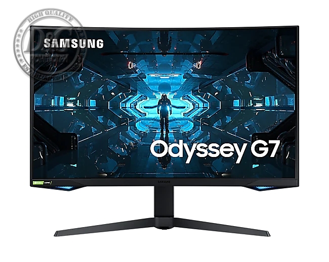 Samsung C32G75TQ, 31.5" Odyssey, Curved VA QLED, 240Hz, 1 ms GTG, 2560x1440, 350 cd/m2, 2500:1 Contrast, HDR 600, FreeSync Premium Pro, Eye Saver Mode, Flicker Free, Game Mode, 2xDisplay Port 1.4, HDMI 2.0, 2xUSB 3.0, Headphone Jack, 178°/178°, Black