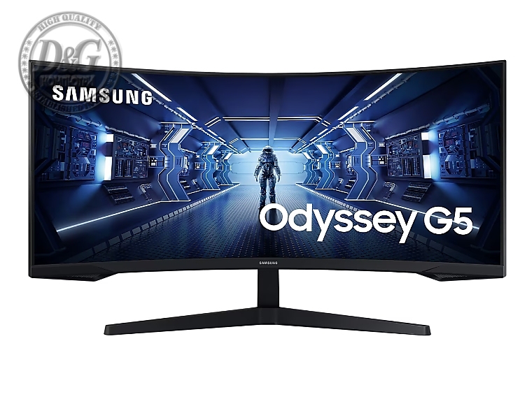 Samsung LC34G55T, 34" CURVED VA, 1000R, 165 Hz, 1 ms MPRT, 21:9, 3440 x 1440, HDR10, 250 cd/m2, 2500:1 Contrast, Mega DCR, Eye Saver, Flicker Free, FreeSync Premium, Black Equalizer, Low Input Lag, DP 1.4, HDMI 2.0, Headphone, 178°/178°, Black