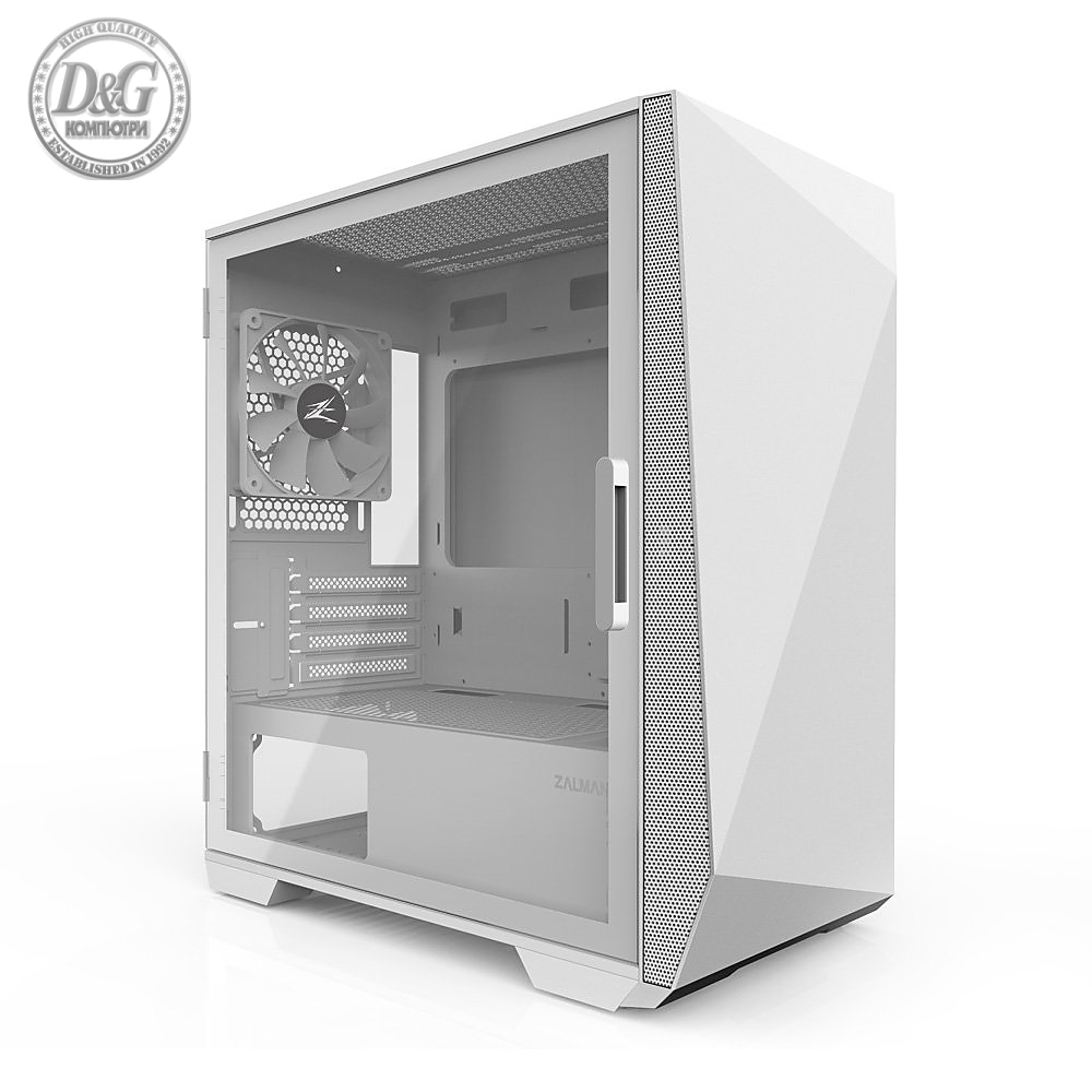 Zalman компютърна кутия Gaming Case mATX - Z1 Iceberg White