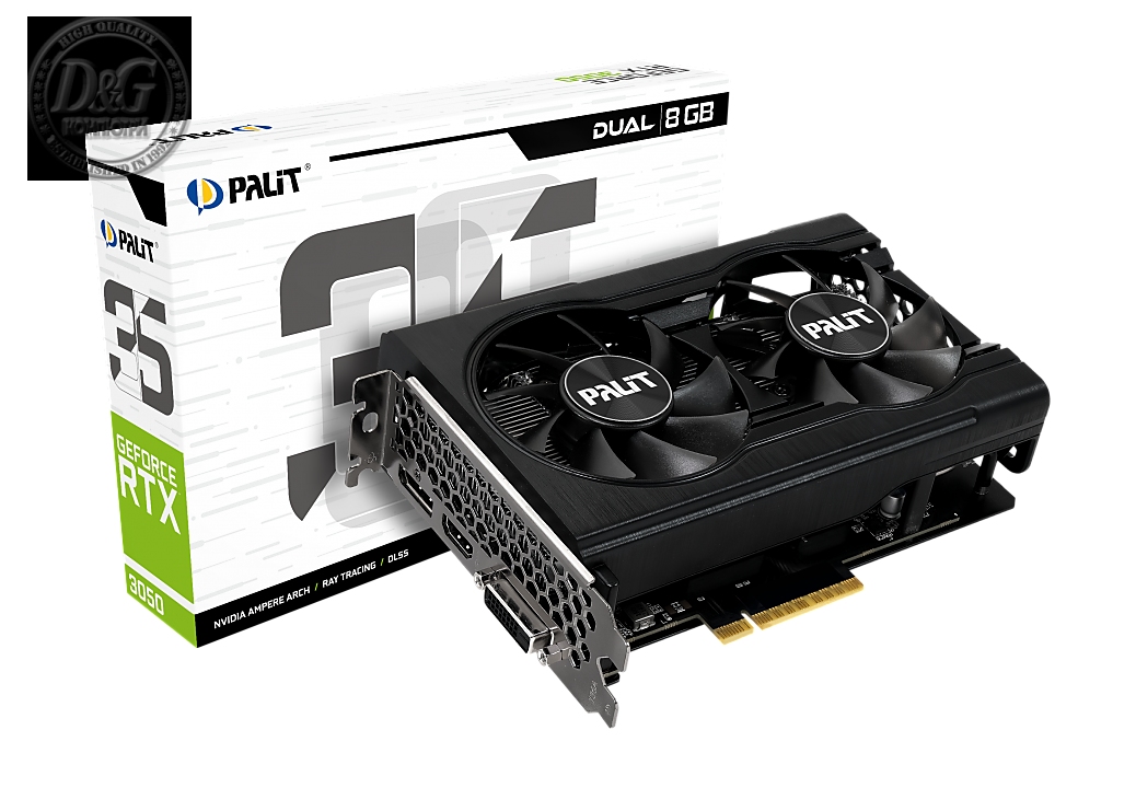 PALIT RTX3050 DUAL 8G GDDR6