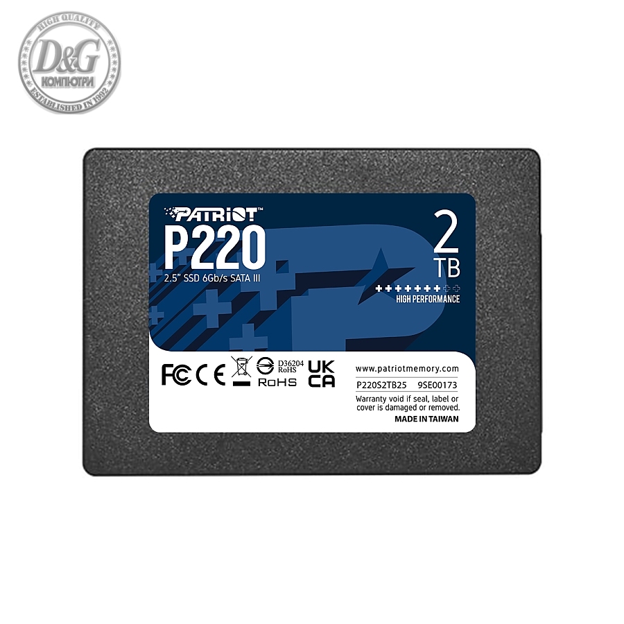 Patriot P220 2TB SATA3 2.5