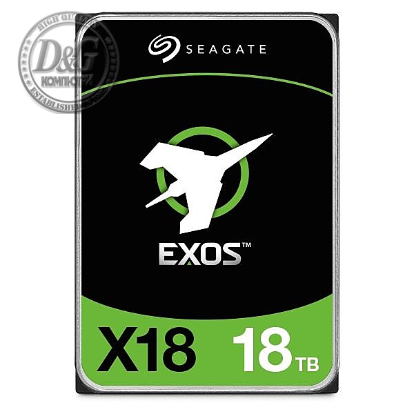 Хард диск Seagate Exos X18, 18TB, 256MB Cache, 7200rpm, Sata3 6 Gb/s