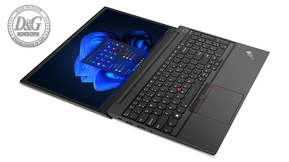 Lenovo ThinkPad E15 G4 Intel Core i5-1235U (up to 4.4GHz, 12MB), 16GB (8+8) DDR4-3200, 512GB SSD, 15.6" FHD (1920x1080) IPS AG, NVIDIA GeForce MX550/2GB, WLAN, BT, 1080p&IR Cam, Backlit KB, FPR, 3 cell, DOS, 3Y