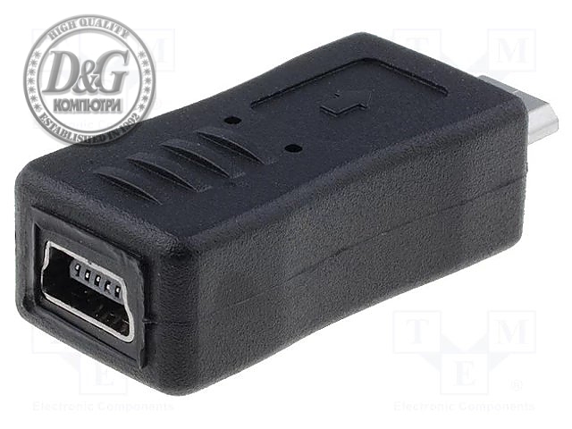 VCom адаптер Adapter Micro USB M to Mini USB F - CA418