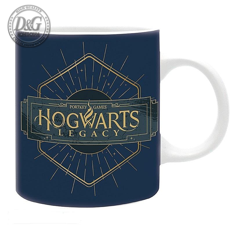 Чаша ABYSTYLE HARRY POTTER, Hogwarts Legacy Logo, 320 ml, Многоцветна