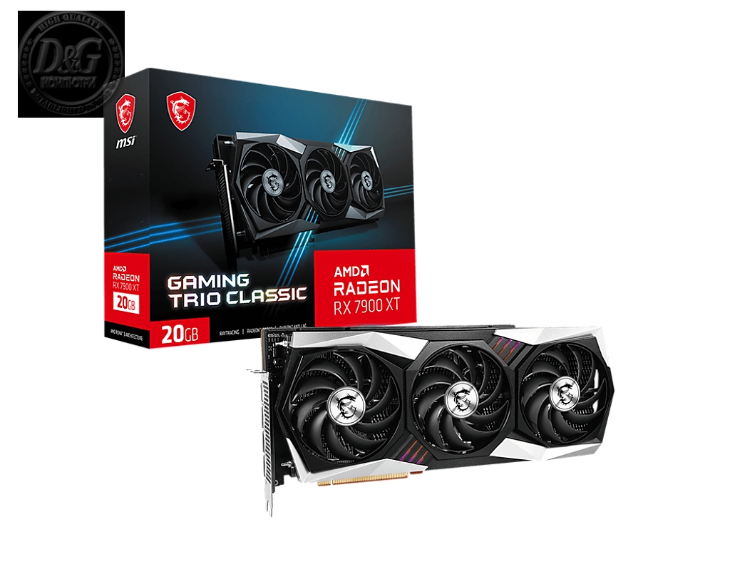 MSI RX7900XT GAMING TRIO CL 20