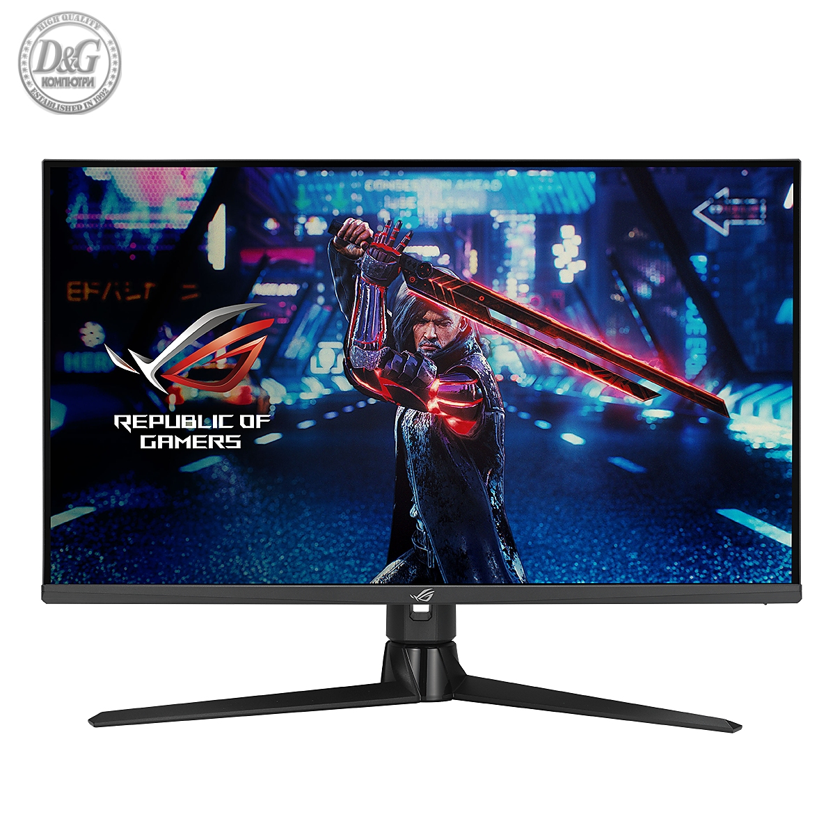 Монитор ASUS ROG Strix XG32AQ Gaming 32&quot; Fast IPS WQHD 2560x1440 (175Hz), 1 ms, HDR 600a, G-SYNC Compatible, FreeSync Premium Pro