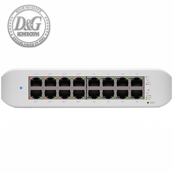 UniFi Desktop 16Port Gigabit Switch with PoE