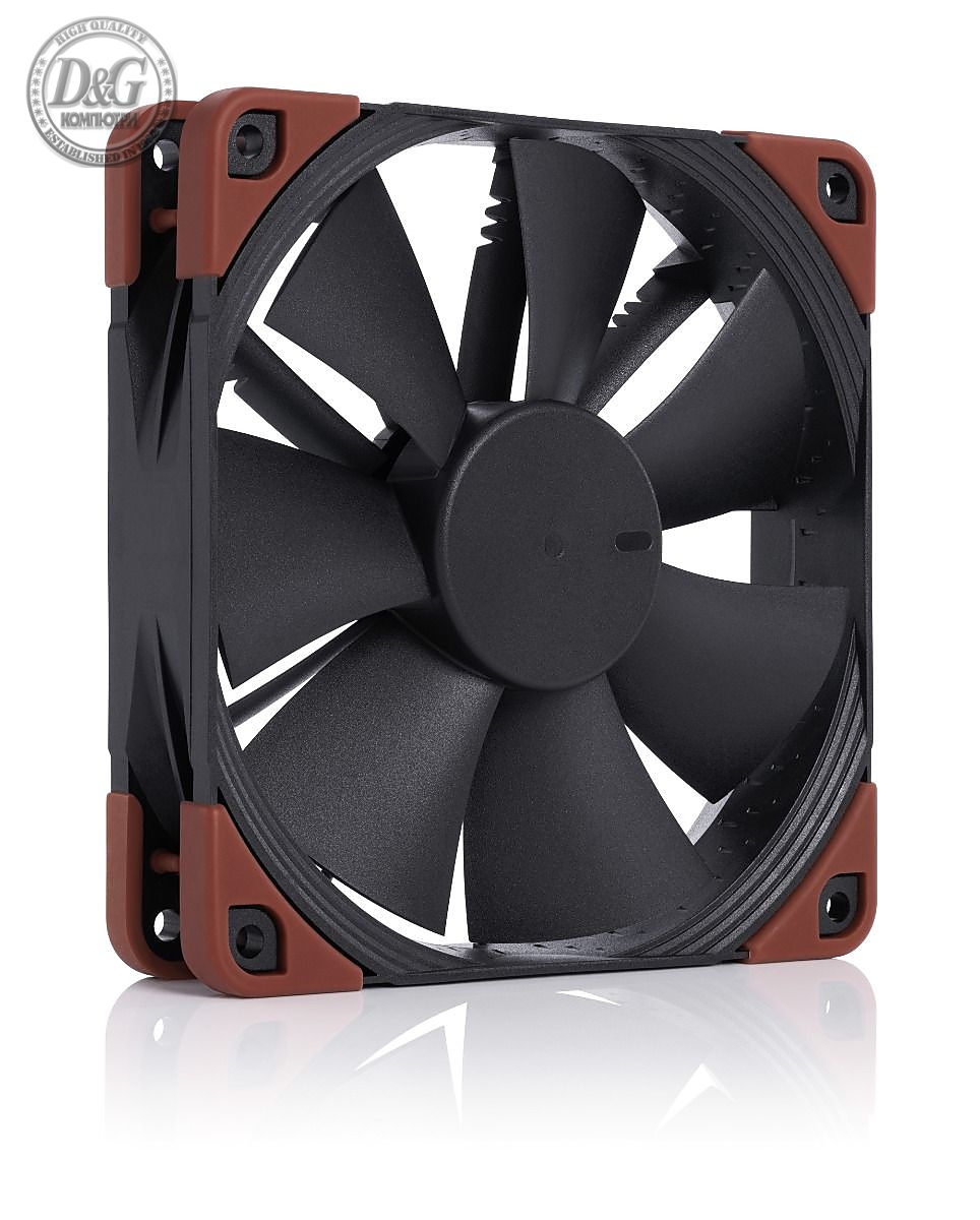 Noctua Влагозащитен / Прахозащитен  Вентилатор Fan 120mm single-phase motor NF-F12-iPPC-24V-3000-SP-IP67-PWM