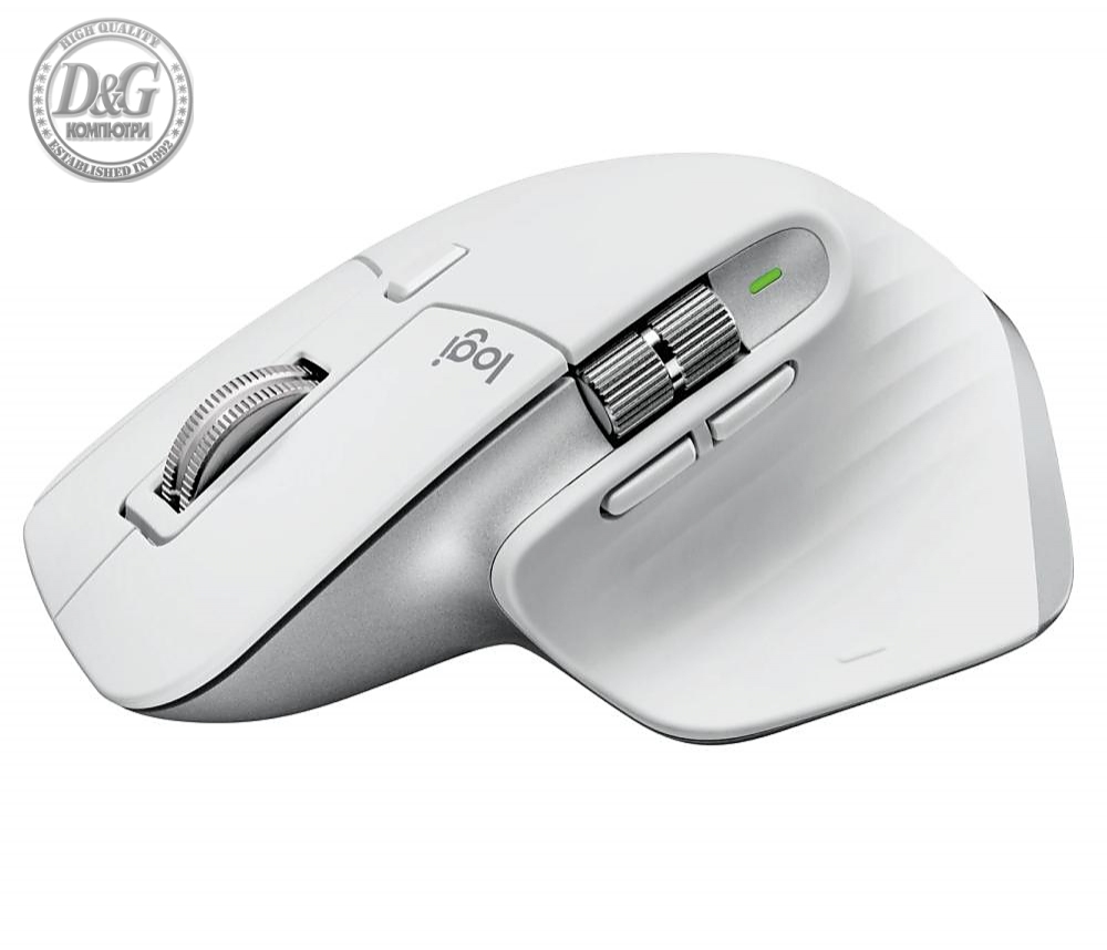 Безжична лазерна мишка LOGITECH MX Master 3S Performance - Pale Gray