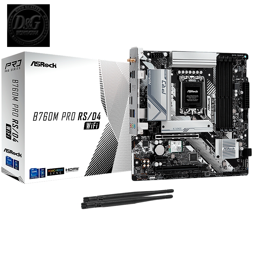 ASROCK MB Desktop B760M PRO RS/D4