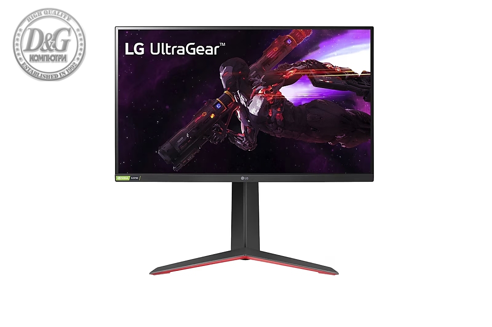 LG 27GP850P-B, 27", UltraGear Nano IPS 1ms, AG, QHD (2560 x 1440), 165Hz (up to 180 Hz), HDR 400, 1000:1, 400cd/m2, DCI-P3 98%, AMD Free-sync, NVIDIA G-Sync, HDMI, DP, USB3.0 (1up/2down), Height Adjustable, Pivot, Tilt, Headphone