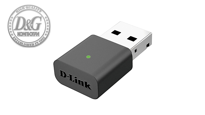 Безжичен адаптерr D-LINK DWA-131 Nano, USB