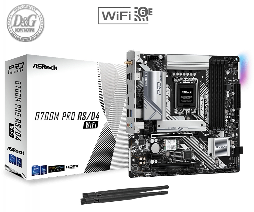 Asrock B760M Pro RS/Wi-Fi